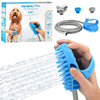 Aquapaw Dog Bath Brush Pro - Sprayer and Scrubber Tool in One - Indoor/Outdoor Dog Bathing Supplies - Pet Grooming for Dogs with Long & Short Hair - Dog Shower Attachment for a Washing Station