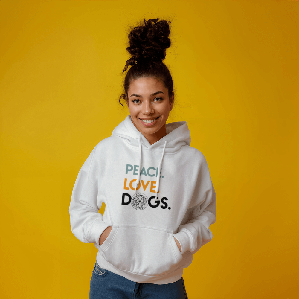 Peace. Love. Dogs. Hoodie G&O