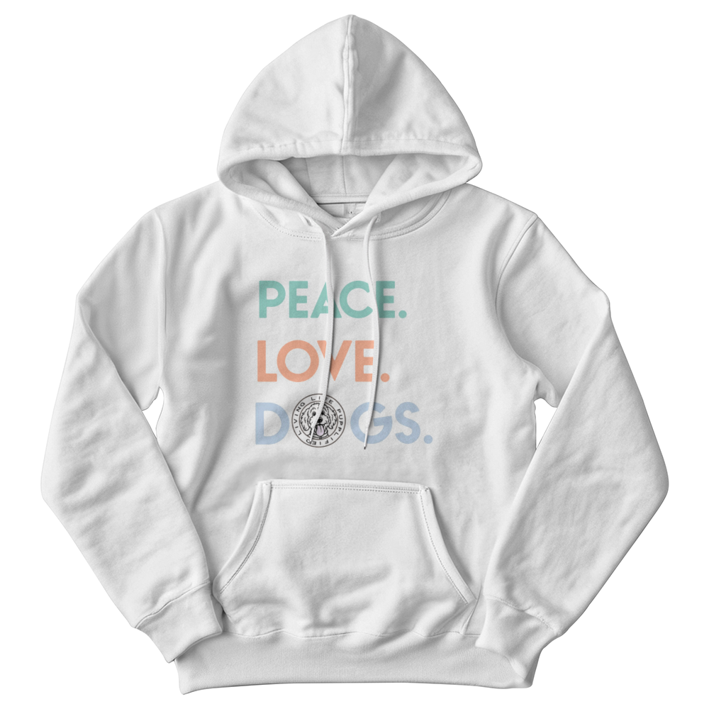 Peace. Love. Dogs. Blue Dogs